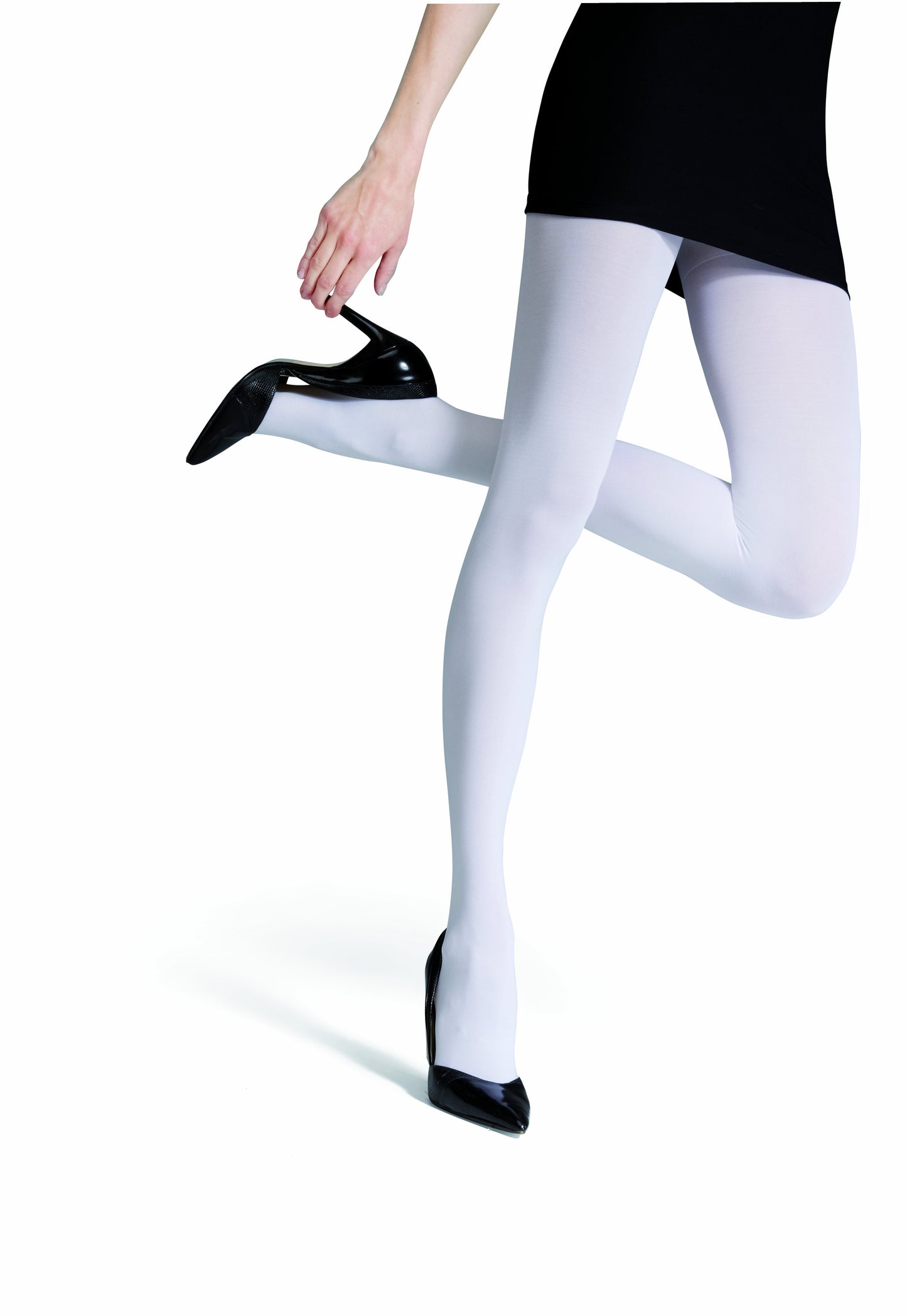 ARABELLE 60 denier ladies opaque microfibre tights (beige, white, bronzo, graphite, black, blue marino)