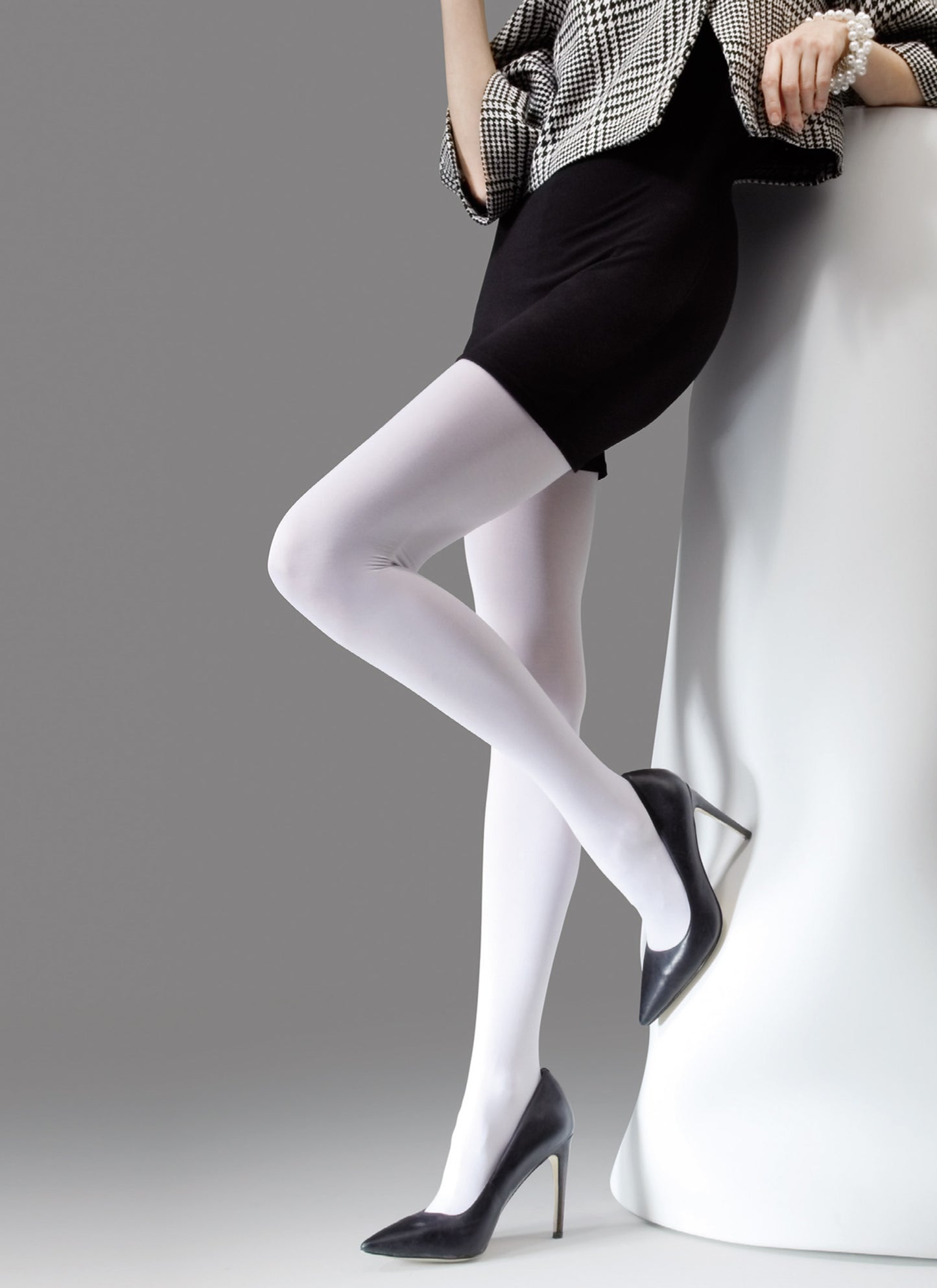 NADJA 40 denier ladies opaque microfibre tights (7 colours available)